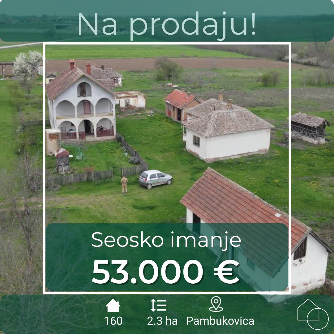 Seosko imanje na 2.3 ha