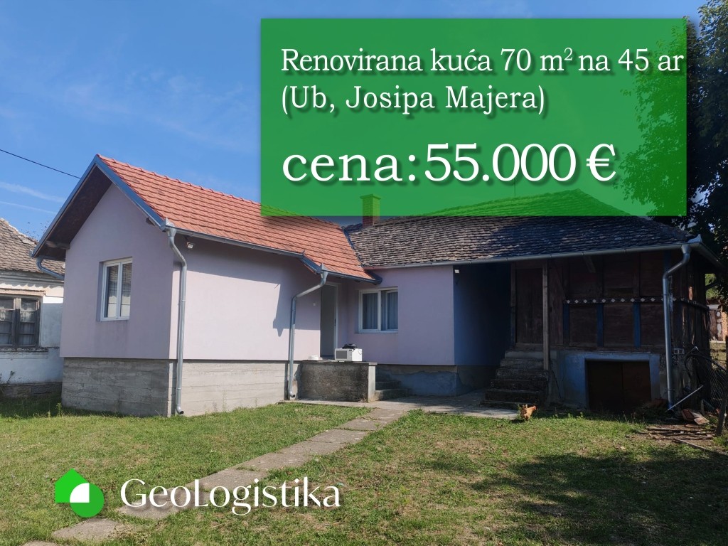 Renovirana kuća 70 m2