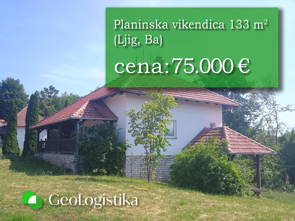 Planinska kuća 133 m2