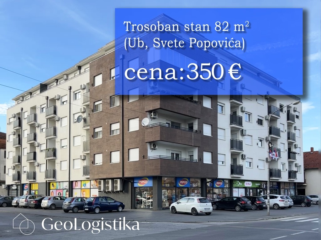 Trosoban stan 82 m2