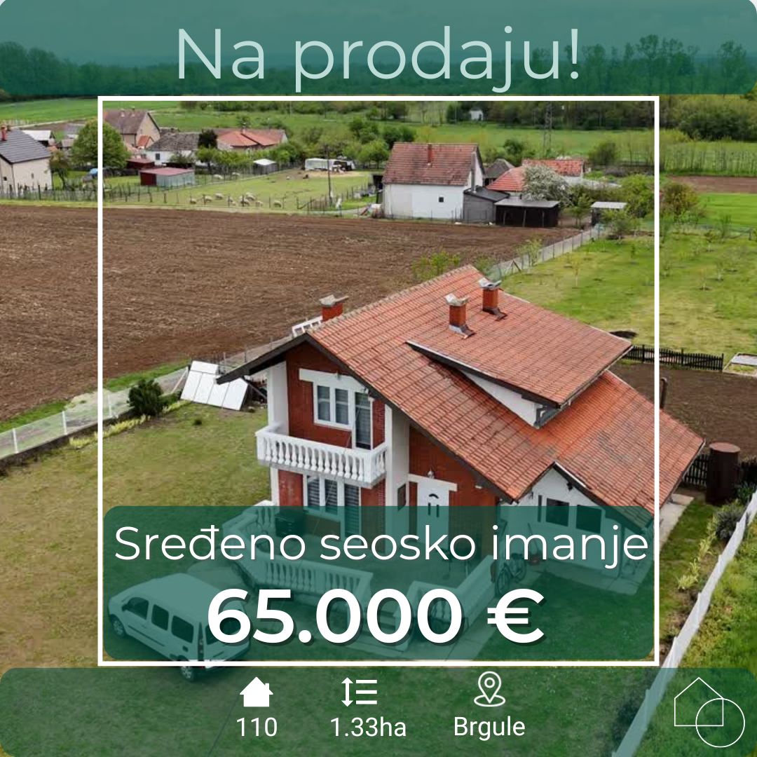 Sređeno seosko domaćinstvo