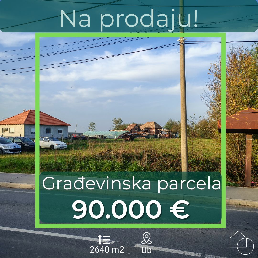 Građevinska parcela 26.4 ar