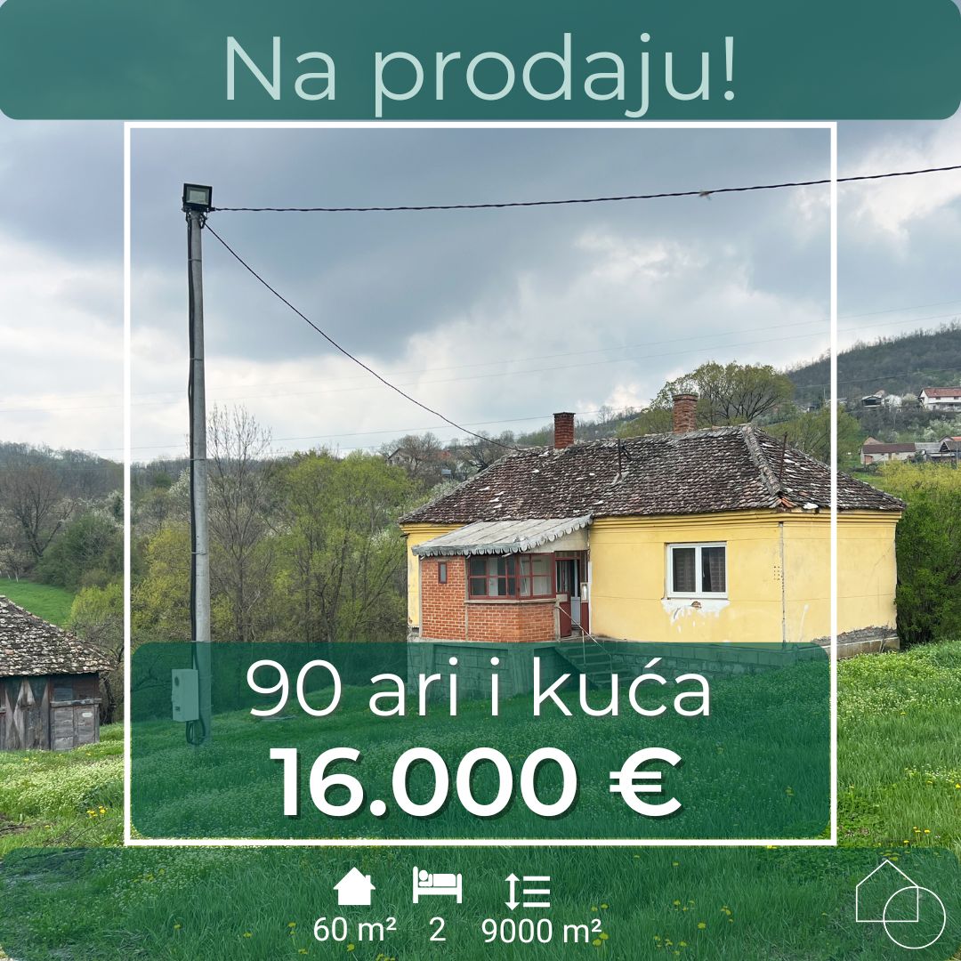 Seoska kuća na 90 ari