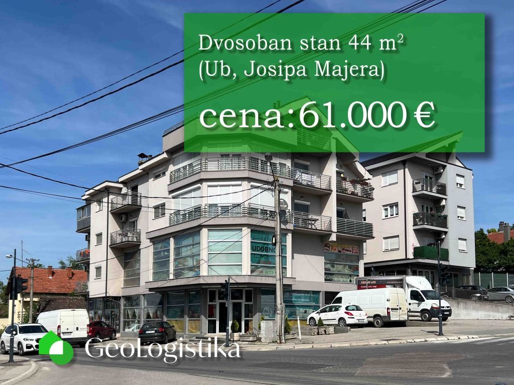 Dvosoban stan 44 m2