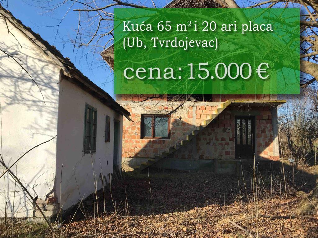 Kuća 65m2 i 20 ari placa
