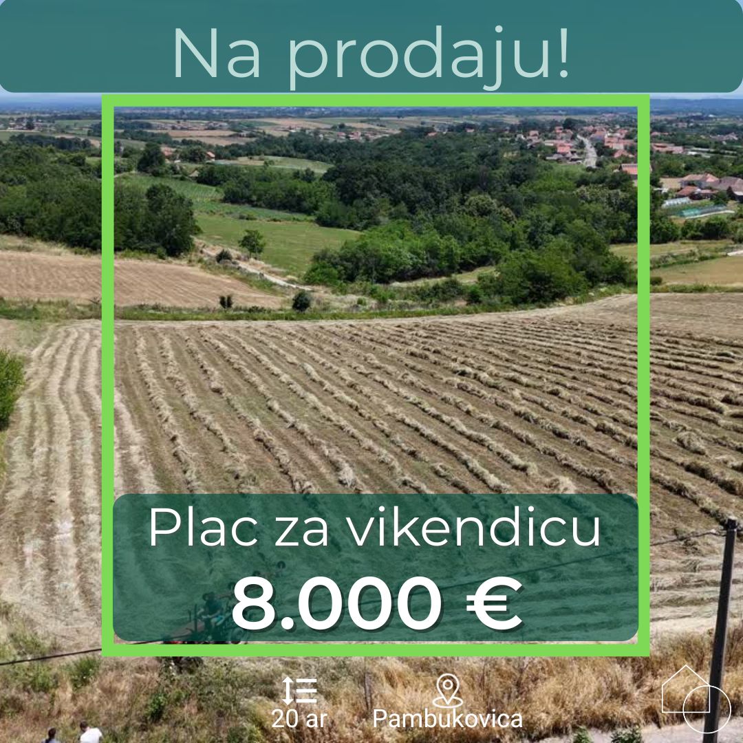 Plac za vikendicu