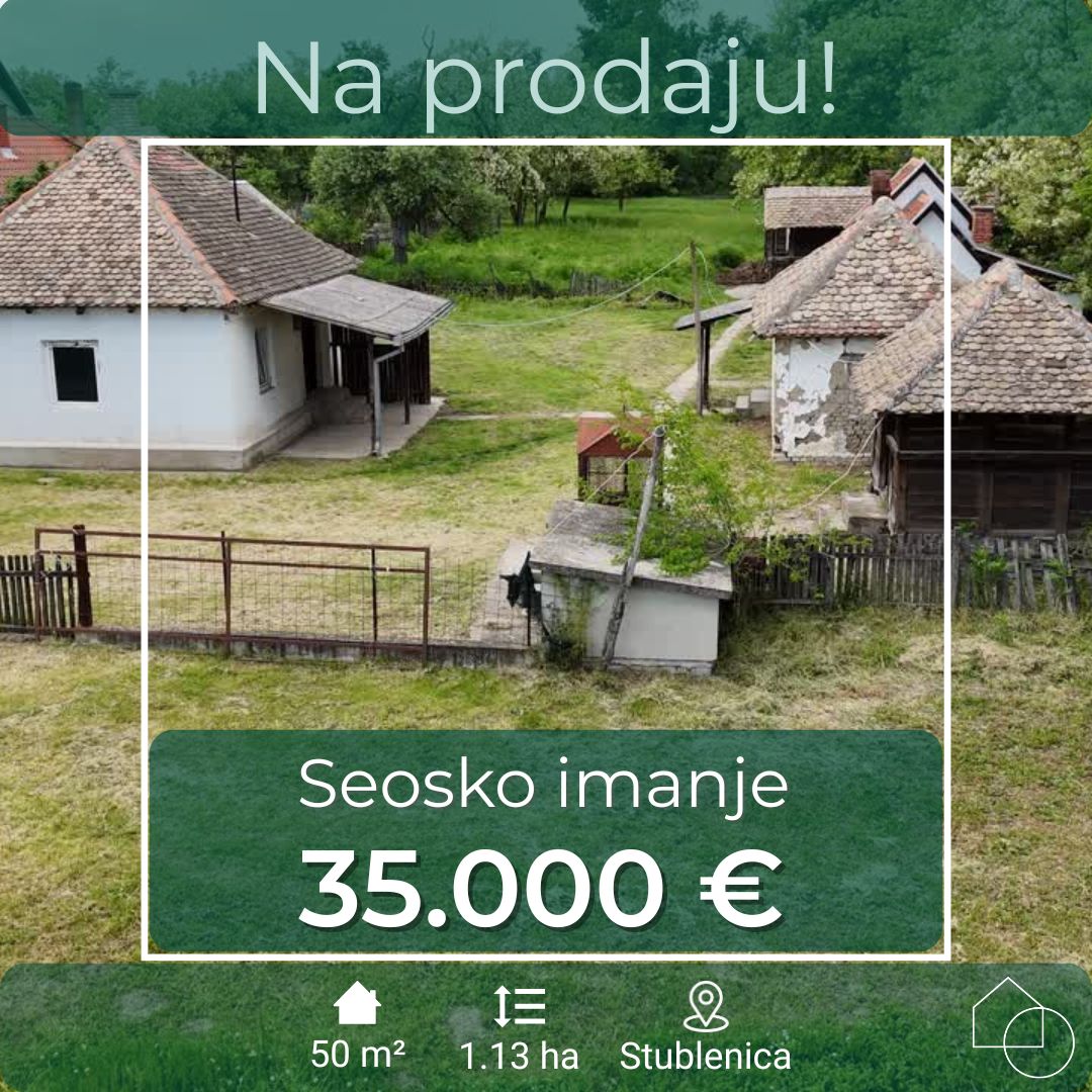 Sosko imanje sa 1.14 ha 