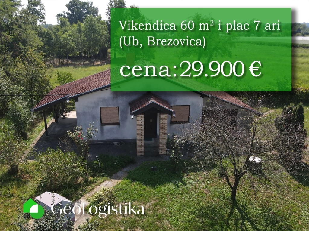 Vikendica 60 m2