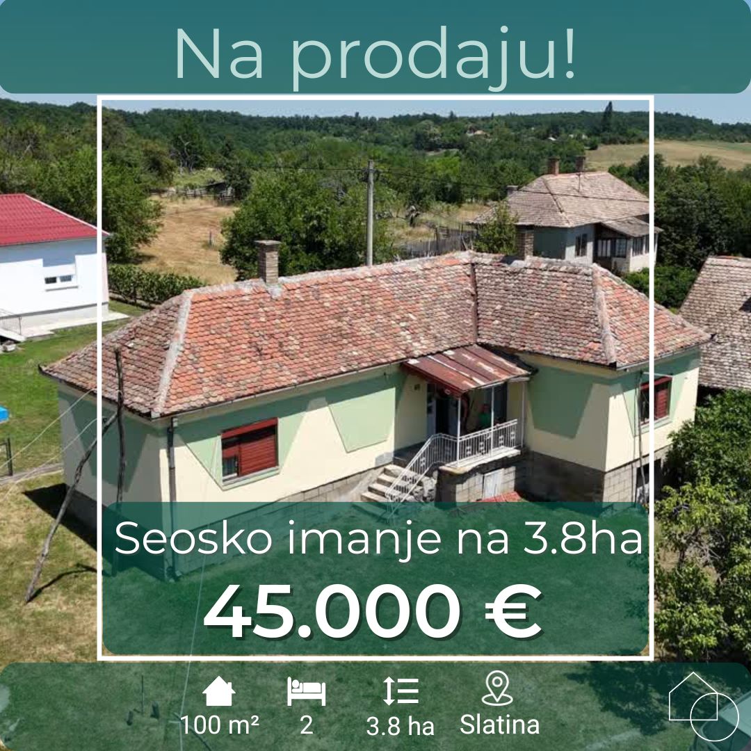 Seosko imanje sa 3.8 ha