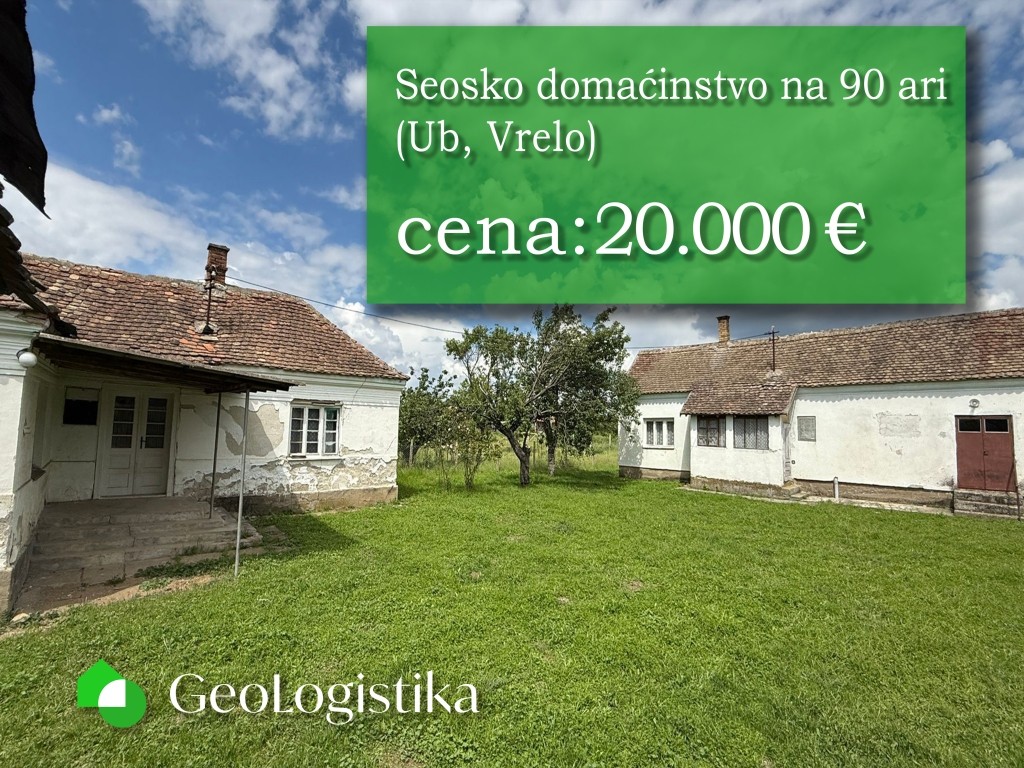Seosko domaćinstvo na 90 ari