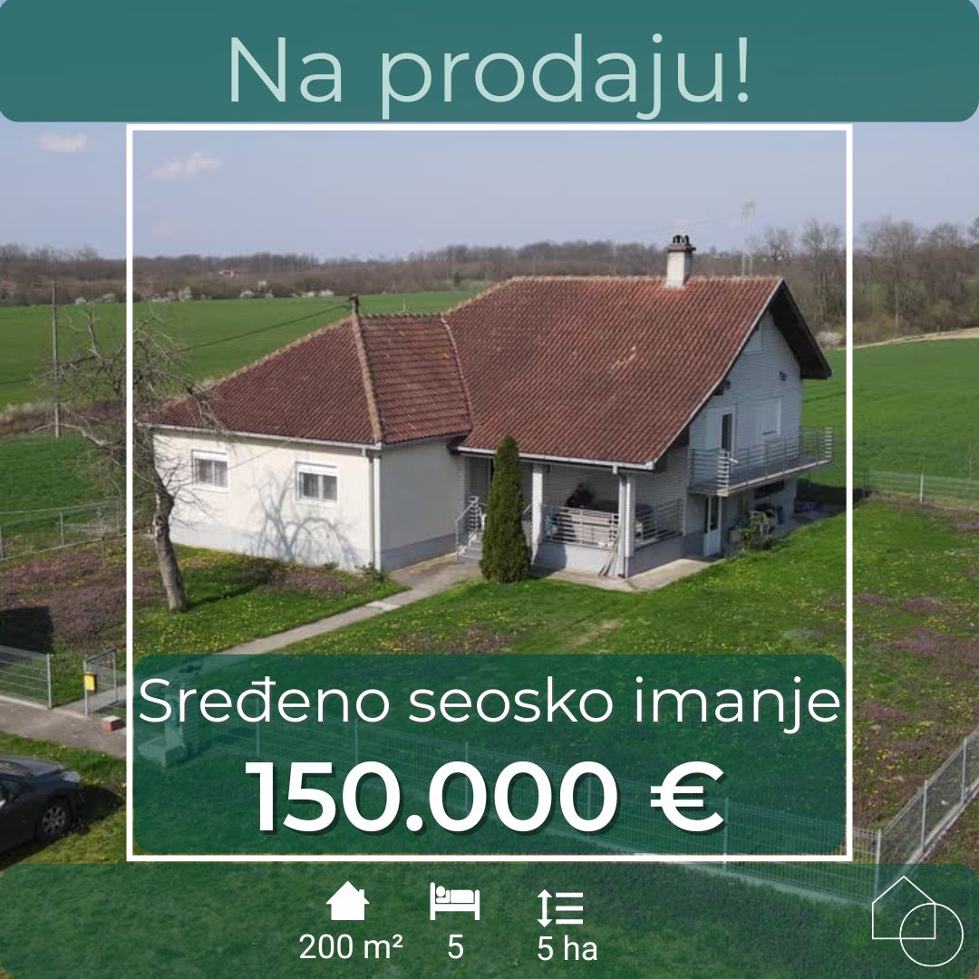Imanje sa 5 ha zemlje